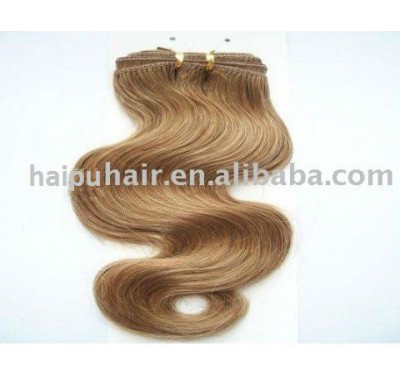 Cheap hot sale temperature resistant synthetic hair wefts