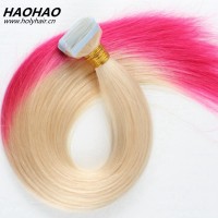 best selling products in america online brazilian human hair double drawn colorful tape hair extensions