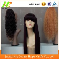 2015 new style popular variety of color no tangle hand tied cheap raw sleek human hair